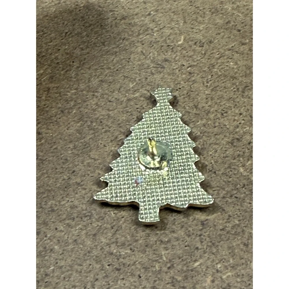 Happy Birthday Jesus Christmas Tree Enamel Lapel Pin Religious‎ Holiday Tie Tac